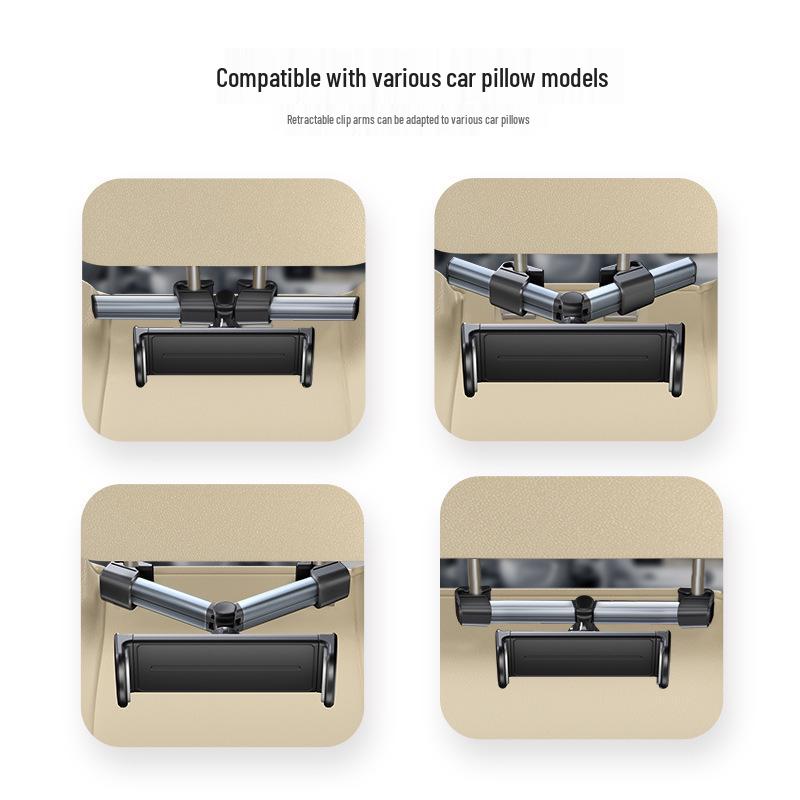 Rotatable Telescopic Universal Car Headrest Phone & Tablet Holder
