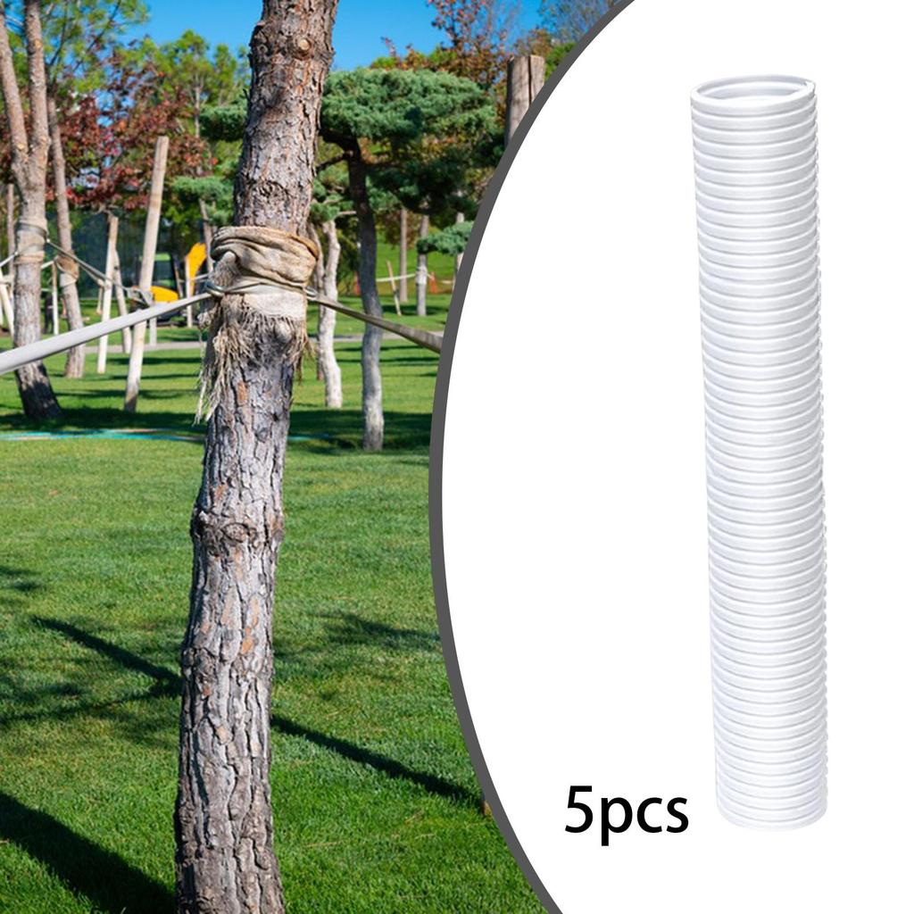 Tree Trunk Protector Wrap Animal Resistant Spiral Guard Breathable PP Outdoor Cover for Fruit Trees