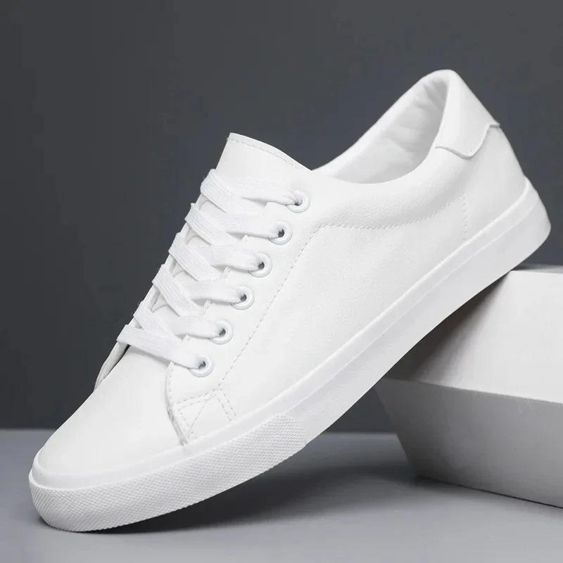 Selling Small High Quality New White Korean Version of The Trend White Board  Casual Shoes Fashion Casual Shoes  Sneakers Men