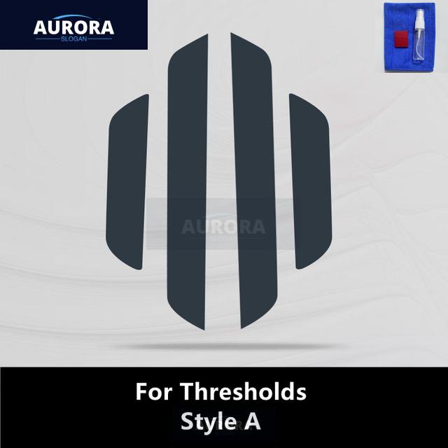 For PORSCHE TAYCAN 19-21 Car Interior Center Console Transparent TPU Protective Film Anti-scratch Repair Film Accessories Refit