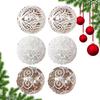Shatterproof Christmas Ornaments Decorative Set Christmas Tree Decorations Ornament Set For Window Wall Home Cafe Hotel Mall