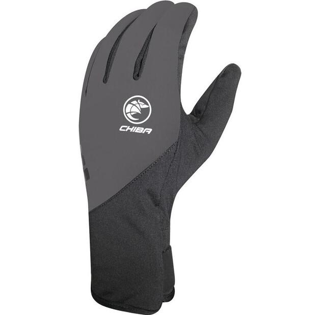 Велосипедные перчатки Chiba Winter Softshell (темносерый) XXL