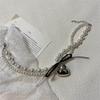 Heart Imitation Pearl Necklace Ladies Niche Designs Clavicle Chain Necklace Harajuku Campus Style Simple Jewelry