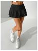 Korean Pleated A-line Skirt with Safety Pants - Summer Fashion for Women