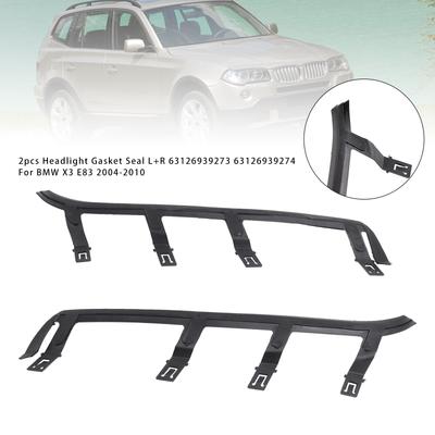 2 buc Garnitură Etanșare Far Stânga+Dreapta 63126939273 63126939274 Pentru BMW X3 E83 04-10