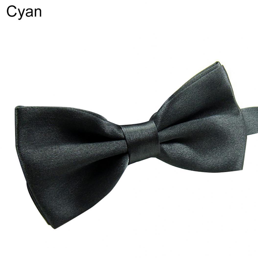 

Мужской классический галстук-бабочка из полиэстера испанские небесно-голубой