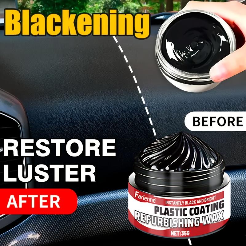 Farienne Multi-Purpose Plastic Repair Wax, Quick Scratch Removal & Shine Boosting, Easy Application, Long-Lasting Gloss Finish