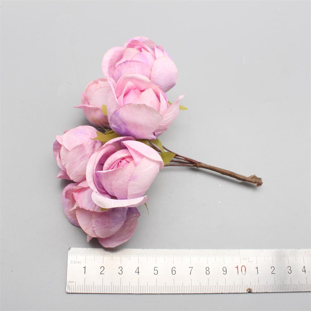 Seidenblütenknospen für Bastelarbeiten und Dekoration - Perfekt für Kränze, Kopfschmuck, Hochzeitsdekoration, Geschenke und mehr.