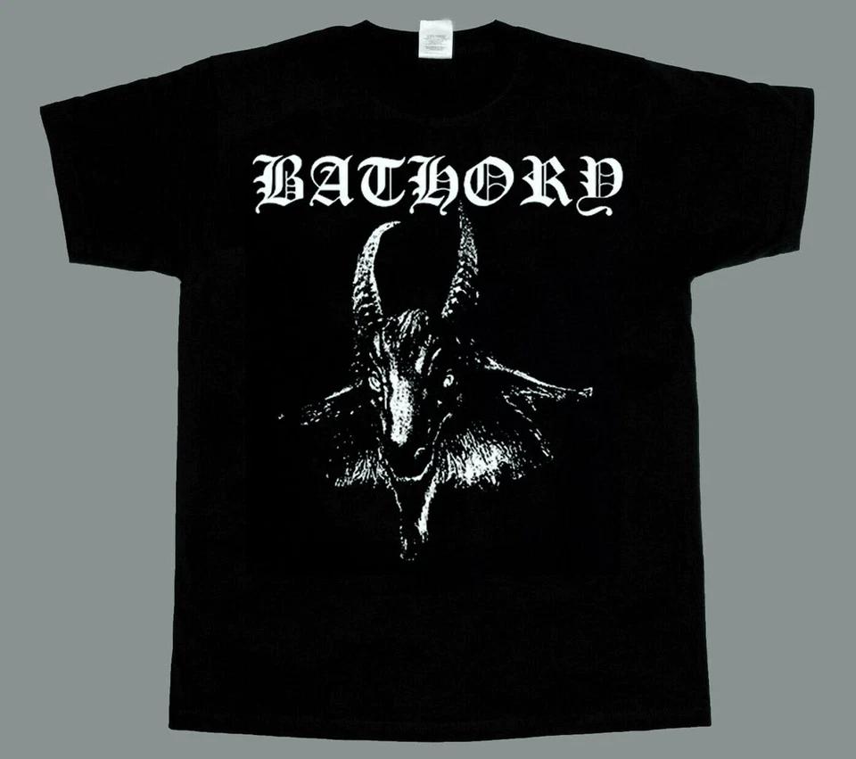 Bathory T Shirt Metal T-Shirt Goat Head Tee Unisex t-shirt 2XL
