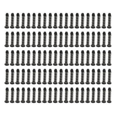 100Pcs Heatsink Mount Pin 18.6mm Heatsink Cooler Mounting Clip Plastic Fastener Set Kit