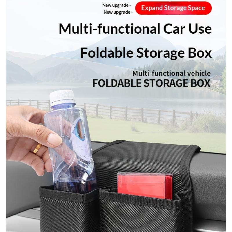 Multifunctional Car Door Side Armrest Pad Storage Bag Window Armrest Organizer Universal Storage Accessory Fit Most SUV