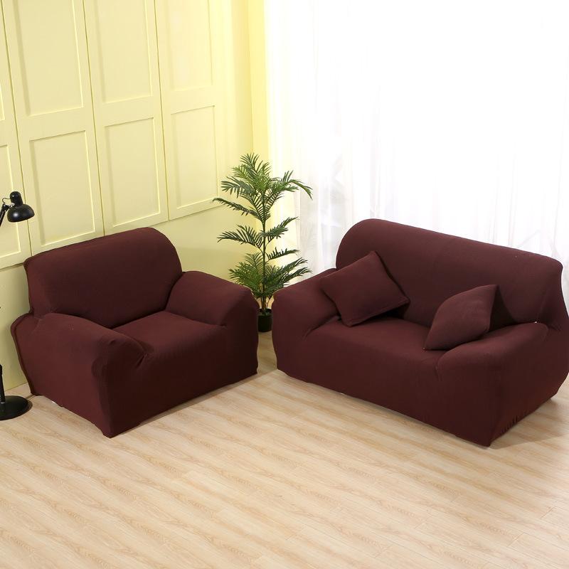 Elastic All-Inclusive Sofa Cover Full Covered Combination Sofa Cover Thickened Polar Fleece Sofa Mattress Cover