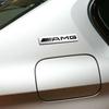 3D Aluminium Car Logo Sticker Decals Auto Decoration Accessories For Mercedes Benz AMG W204 W205 W203 W211 W212 W213 W201 W210