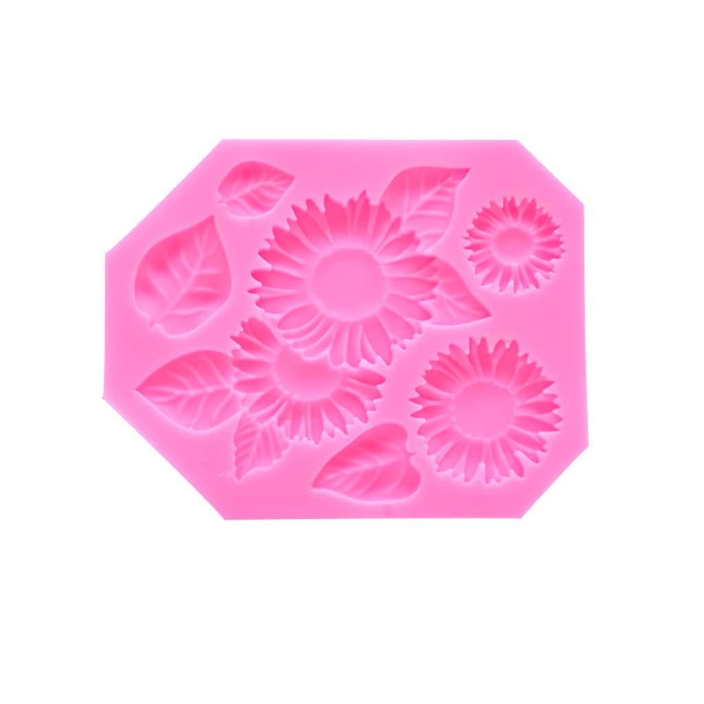 

Sunflower Silicone Fondant Icing Mould Wedding Cake Decoration