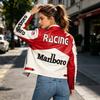 Windproof Motorcycle Riding Jacket Men Women PU Leather Cycling Outerwear Season Neutral Fit