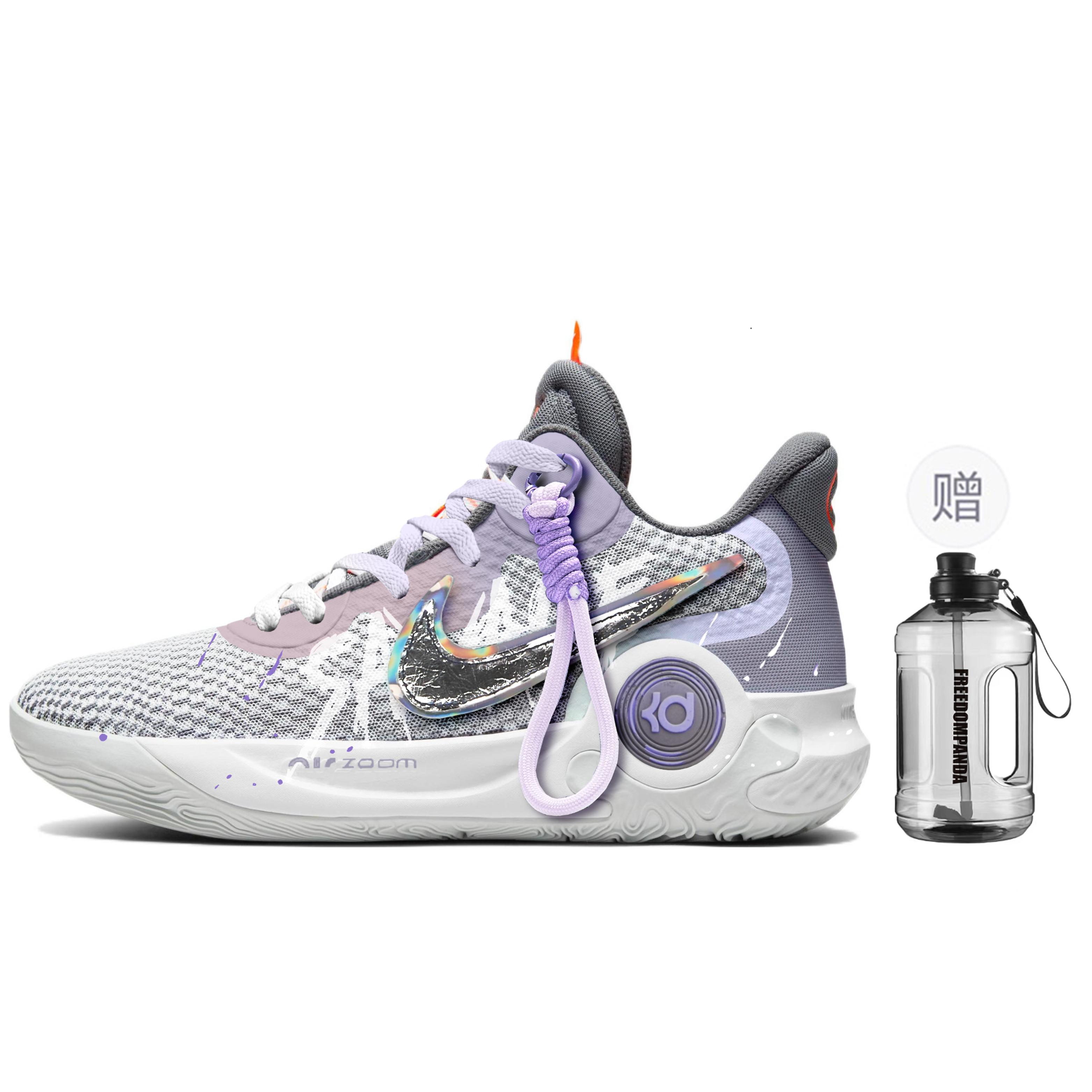 Nike KD Trey 5 Dynamic Light Wave Slip Resistant Abrasion Resistant Slip Resistant Abrasion Resistant Mid top CW3402-011(Team202-) 44