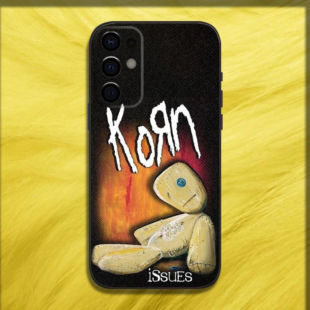 K-Korn Handyhülle für Samsung S24, S21, S22, S23, S30, Ultra, S20, Plus, Fe, Lite, Note, 10, 9, 5G, Schwarze Softshell