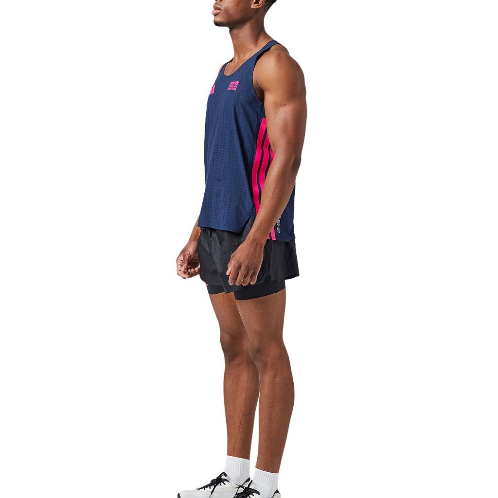 Adidas Adizero Berlin Marathon Moisture-Wicking Lightweight Breathable Running Tank Top Men tops JZ0136