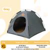 Upgraded cat and dog tent bed, pet summer sunshade tent, enhanced breathability design to keep you cool.