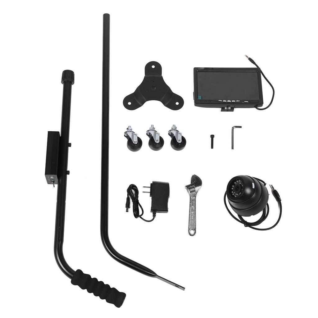 Under Vehicle Inspection Camera Telescopic Pole Wide Angle HD Waterproof Video Inspection Camera