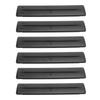 6PCS Roof Rack Removal Cover High Strength ABS Roof Drip Rack Molding Trim Clips Set for Fj Cruiser 2007‑2014