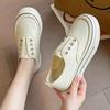 Retro Thick-soled Canvas Shoes Casual Breathable Women's Shoes for Spring and Autumn