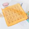 1Pcs Cute Bunny 30*30cm Baby Square Towel Thicken   Hook Towel Universal Handkerchief  Random Color