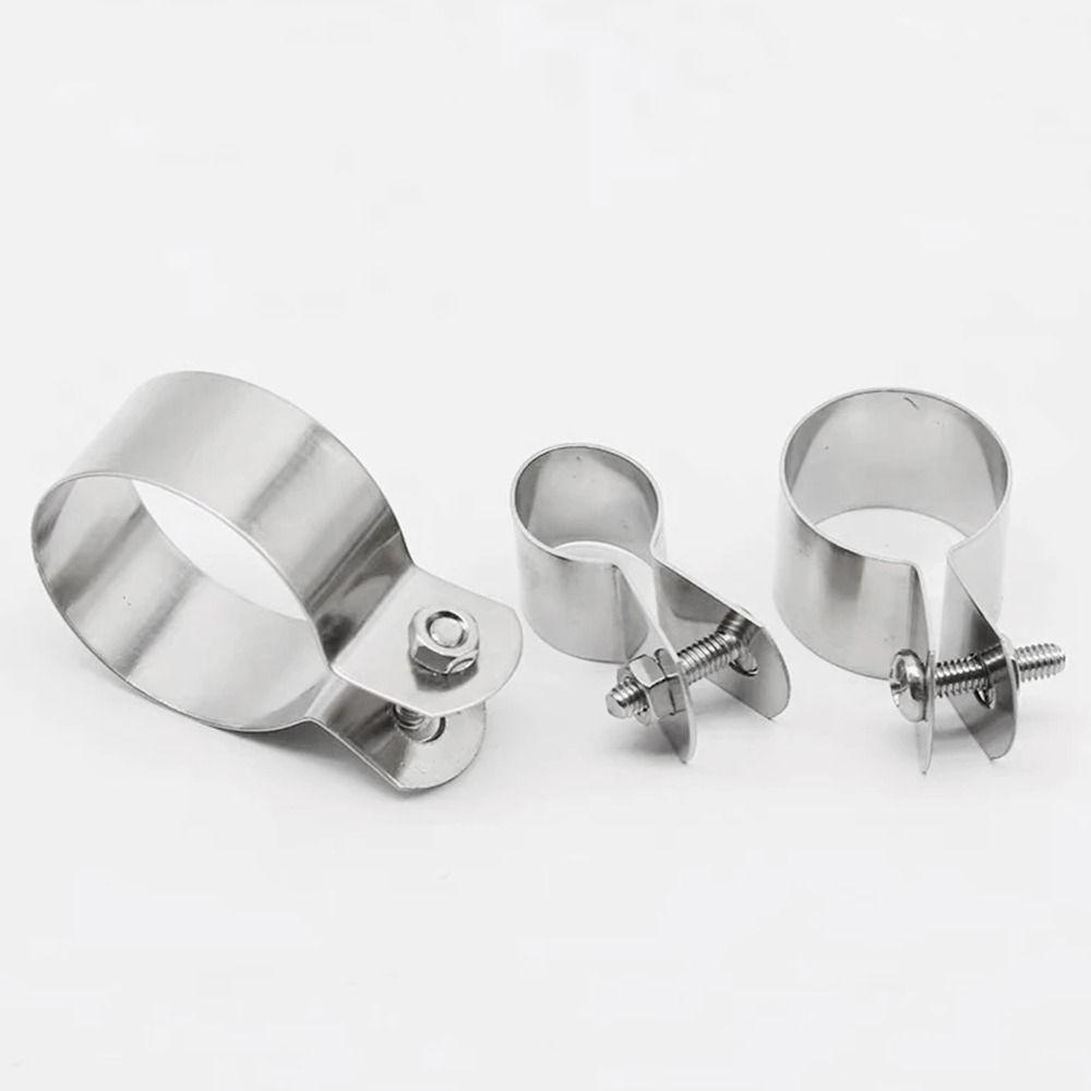 1Pcs with Screws Nuts Grounding Clip Fastening Hardware Pipe Buckle New Hose Clamp