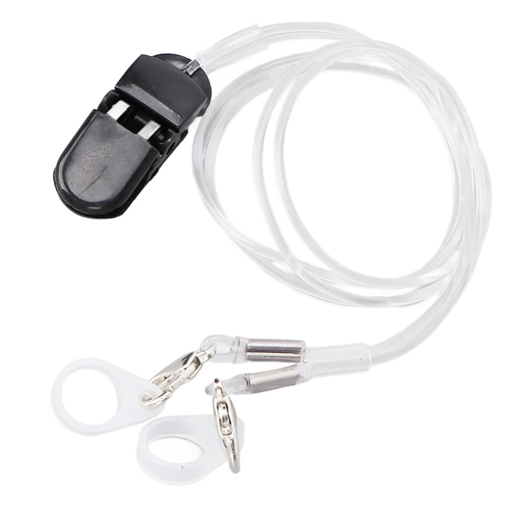 Hearing Aids Clip Rope Prevent Lost Hearing Aids Fixation Lanyard Clip Holder For Seniors Transparent