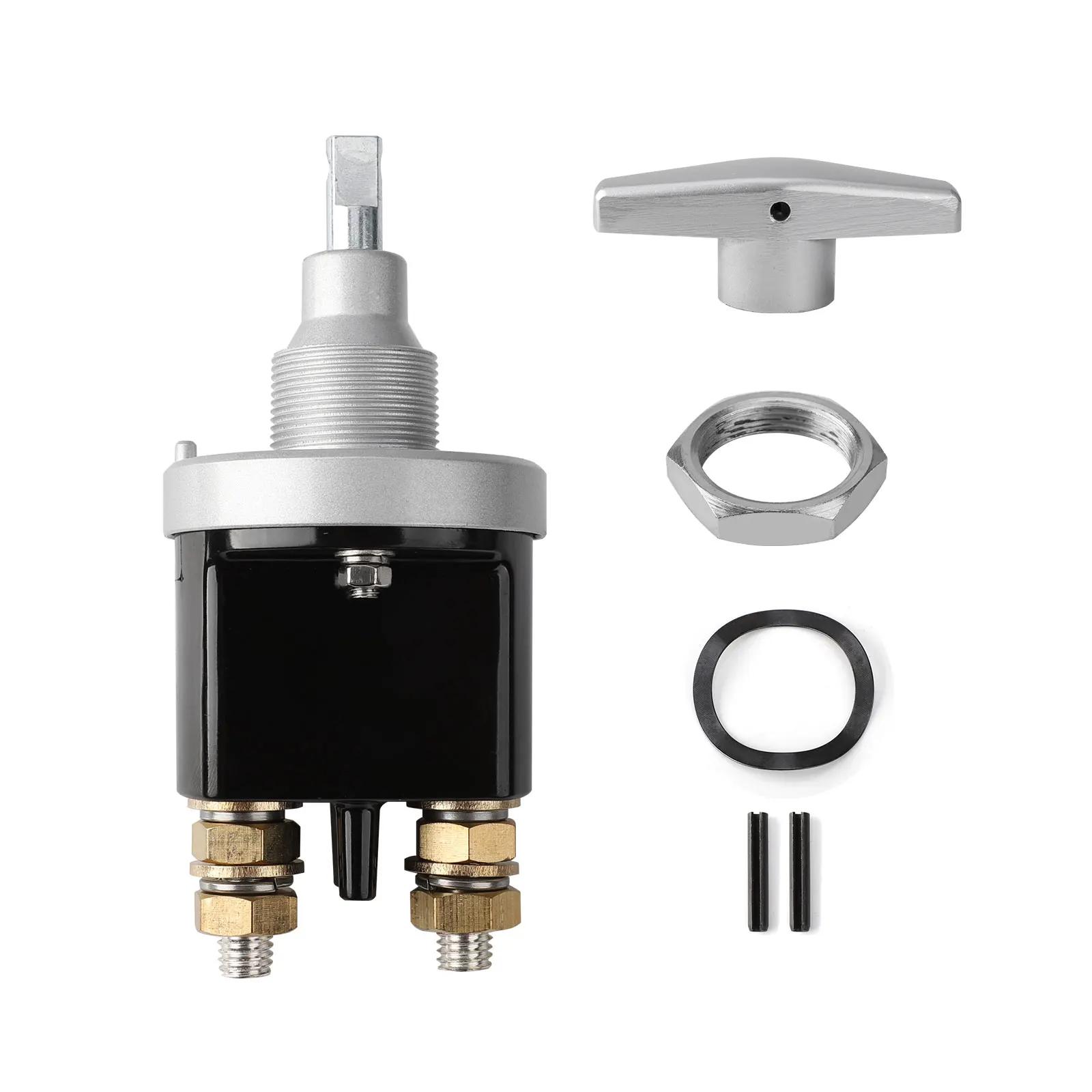 

12V Battery Kill Switch Heavy Duty Battery Circuit Cutter Disconnecter Isolator With Keyhole For RV Camperize Van Accessories