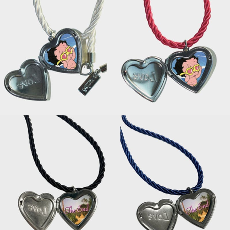 

usite NECKLACE FOR LOVELY (4COLOR) NAVY FREE