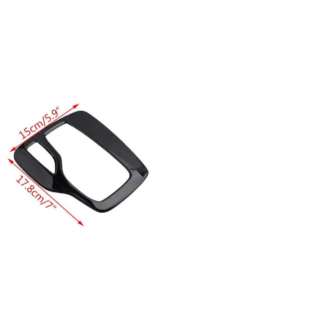 Black Brushed Style Gear Shift Panel Frame Cover Trim Fit For Buick Regal 2018 2019 2020 LHD