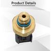 4928594 Exhaust Gas Pressure Sensor EGR Replacement for Cumm ISX ISM ISC ISB ISL Diesel Dodge Ram 2500 3500 6.7L 4921746 4087989