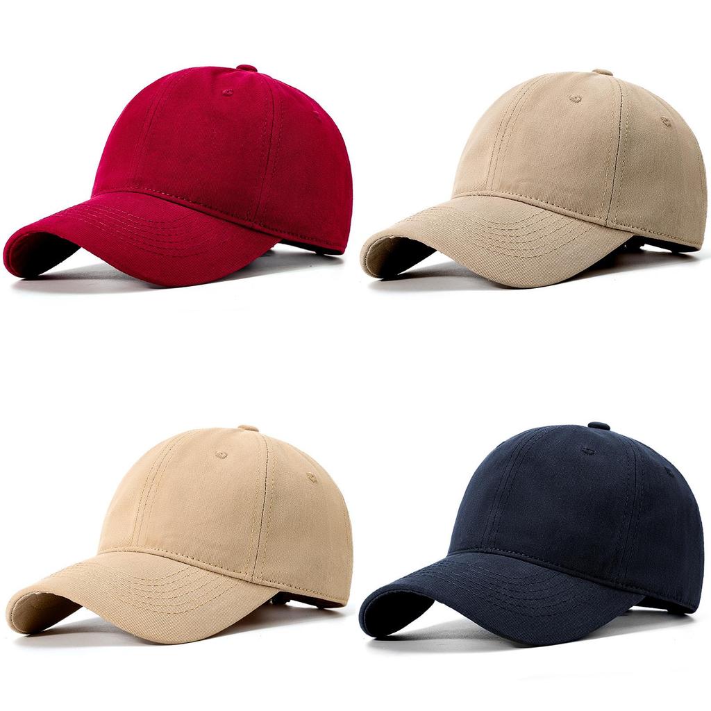 Unique Punk Style Baseball Cap Round Top Soft Fabric Adjustable Sun Protection Hat For Everyday Wear