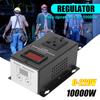 SCR Electronic Voltage Regulator Black US Plug AC 220V 10000W Temperature Speed Power Adjust Controller Dimmer Thermostat