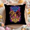 Y-Yugioh S-Stickers Cushion Cover Short Plush Double-Sided Printing Home Machine Washable In Warm Winter Pillow Case