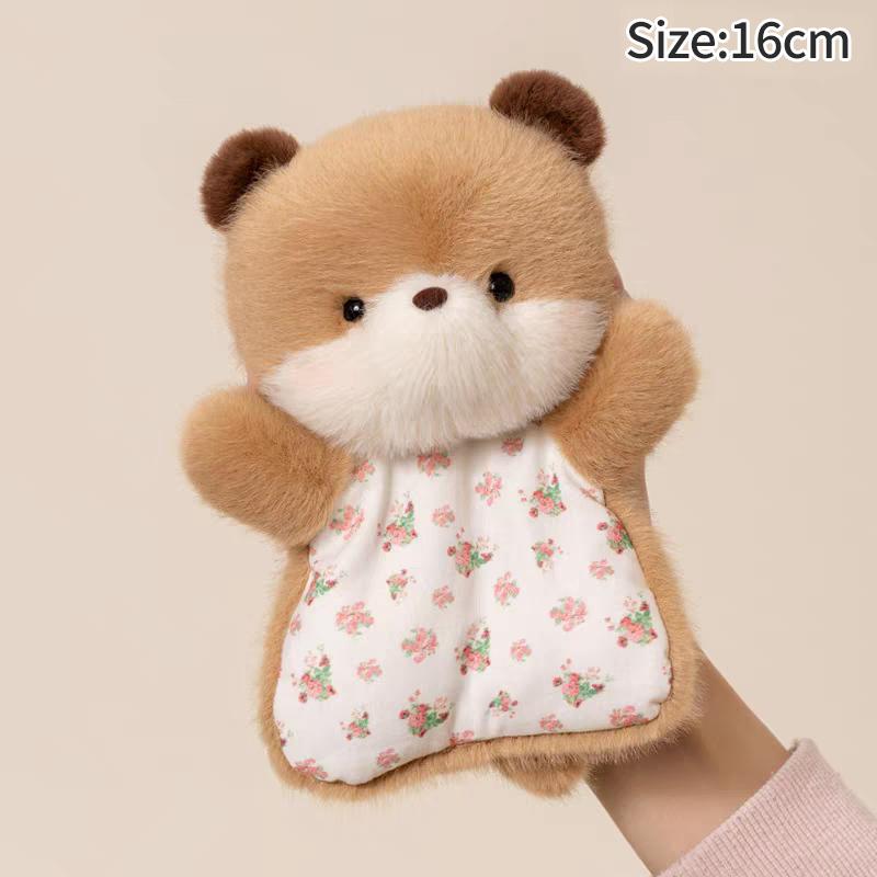 

Cute Cartoon Animal Doll Soothing Bean Bag Soft Plush Sensory Toy Stress Relief Doll Wrist Pad Holiday Gift