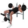 Bancă de Greutăți Reglabilă pe 4 Niveluri Echipament Fitness cu Suport pentru Halteră - Negru