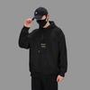 Shawn Yue Fleece-Lined Hoodie: Men's Hong Kong Style, Autumn/Winter, Trendy Brand, Large Size, Versatile Shirt