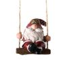 Christmas Goblin Dwarf Swing Pendant Garden Courtyard Outdoor Resin Crafts Cute Creative Ornaments