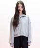 HAE BY HAEKIM [Atelier] Layered Collar Sweatshirt_Gray