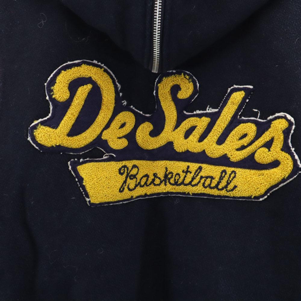 DeLONG 70s Vintage Sailor Star Long Sleeve Stajan 38 Navy System Men's Used