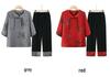 Chinese Style Summer Two-Piece Set: Short-Sleeved Outfit for Middle-Aged & Elderly Women