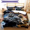 3pcs CS2 Bedding Set Duvet Cover Closure Includes 1 Duvet Cover & 2 Pillowcases, Soft and Comfortable for All Seasons.