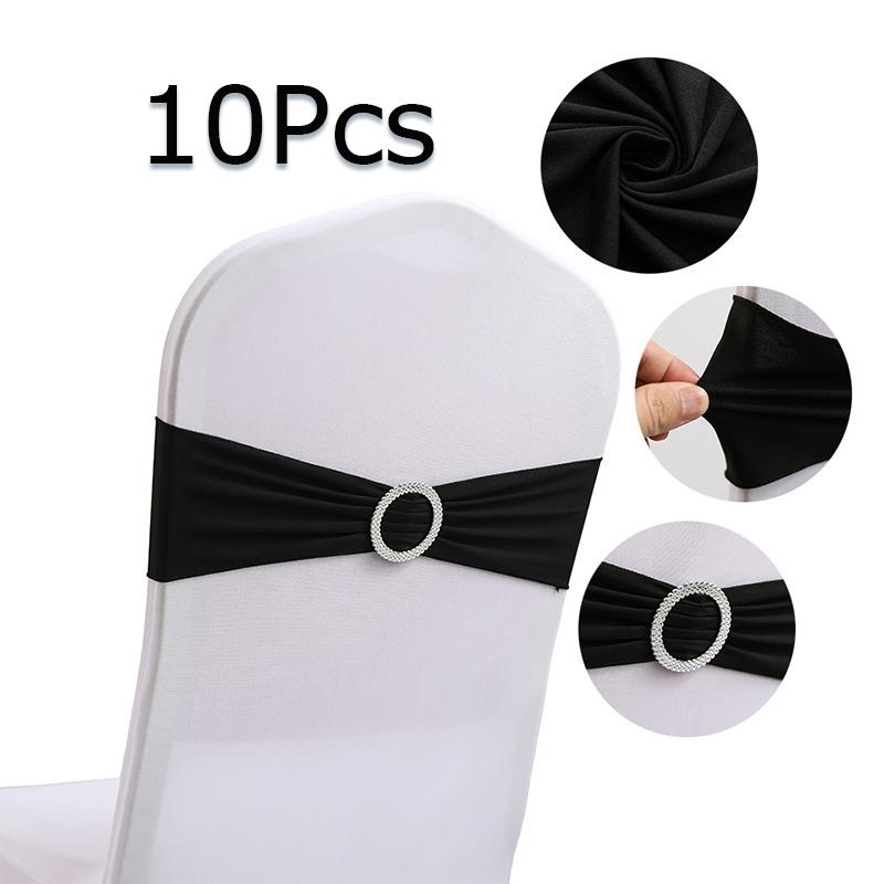 10 Stück Stuhllehnenbänder Wiederverwendbare Partydekorationen Restaurants Uni Bankette Universal Hochzeiten