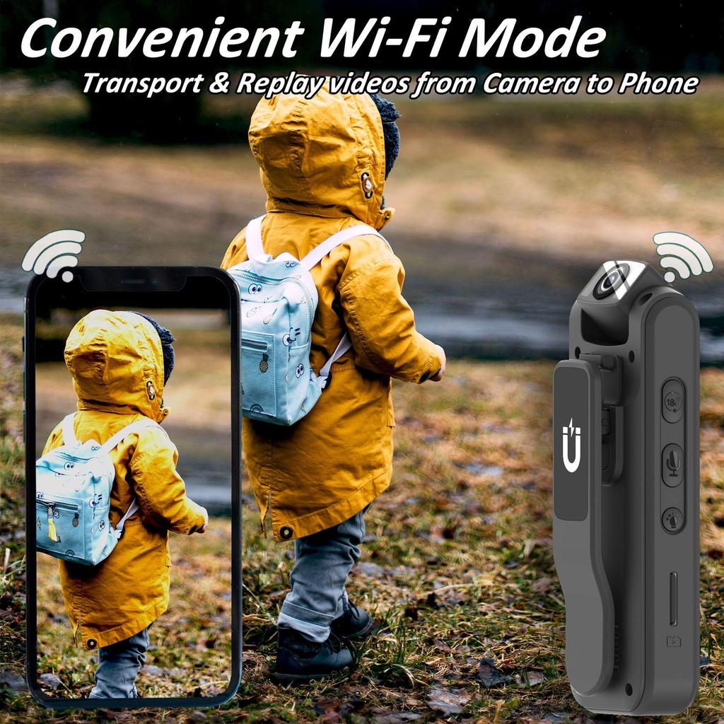 VD01 Mini Digital Camera 1080P HD Screen Portable Magnetic Night Vision Small Camcorder Bodycamera Outdoor Sports Camara