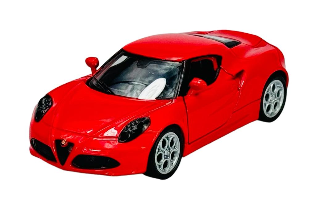 WELLY ALFA ROMEO 4C RED 1:34 43676