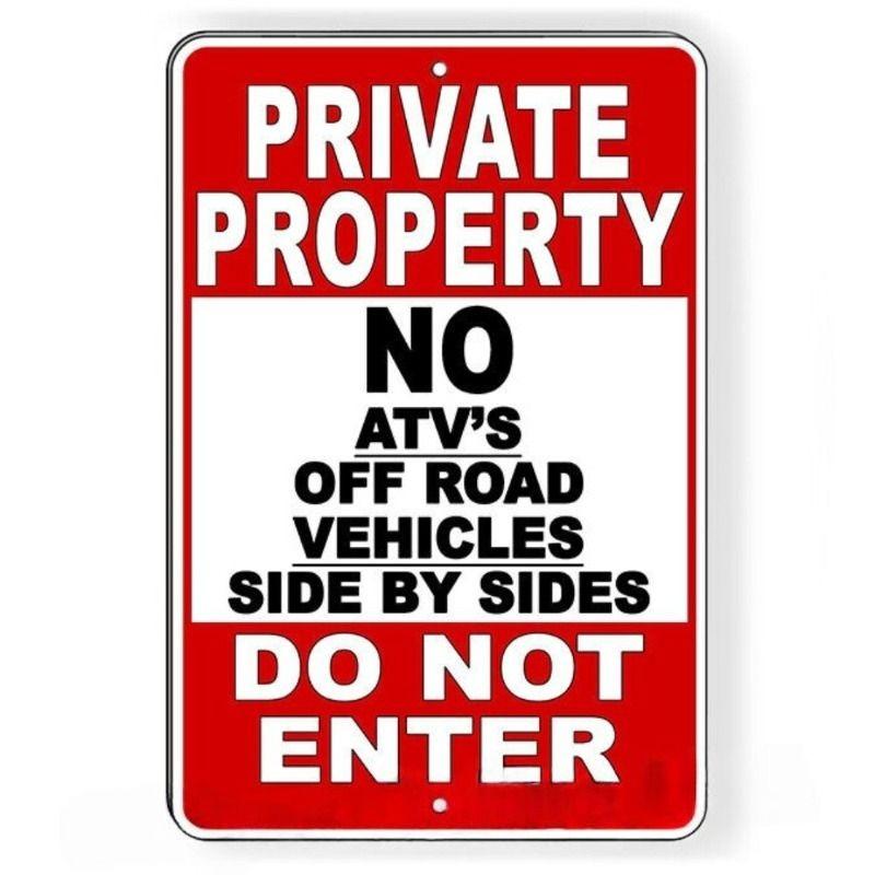 Metallschild im Vintage-Stil 20x30cm