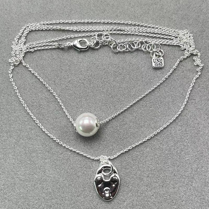 UNOde50 2024 Pearl Necklace: Spanish Bestseller, High-Quality Romantic Women s Jewelry Gift