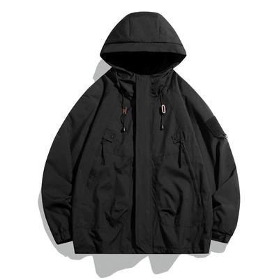 2025 Mountain-style Loose Outdoor Windbreaker Waterproof Workwear